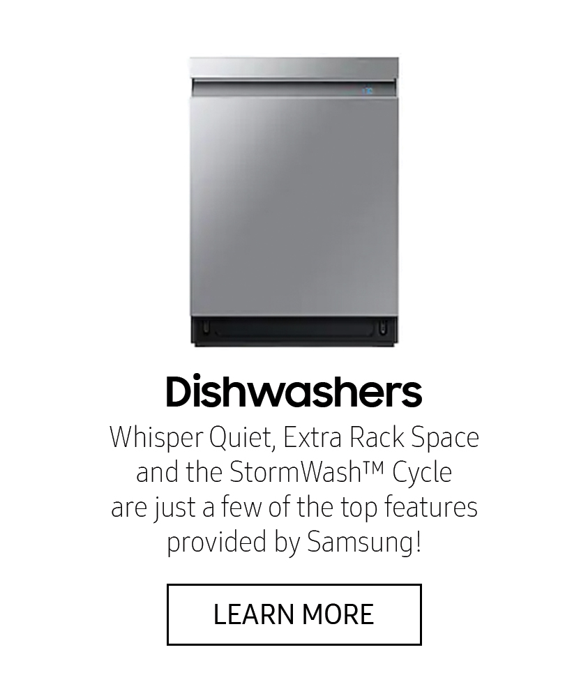 Learn More about Dishwashers
